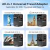 65 Watt Type C Travel Adaptor with In Built Cable - Image 6